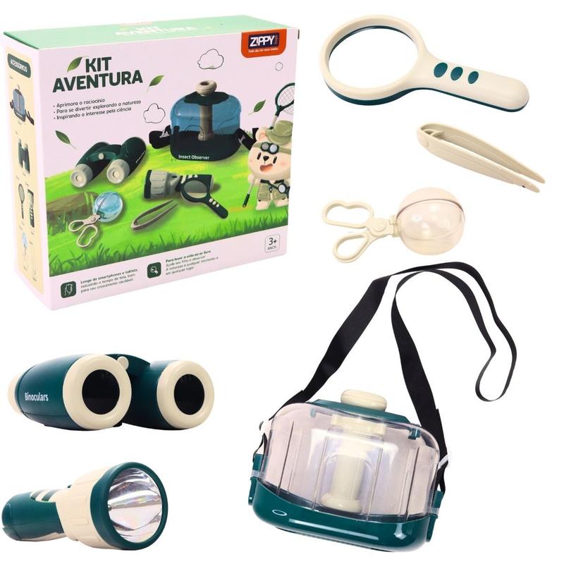 Kit Aventura Infantil Explorando a Natureza 6 Peças 10334 - Zippy